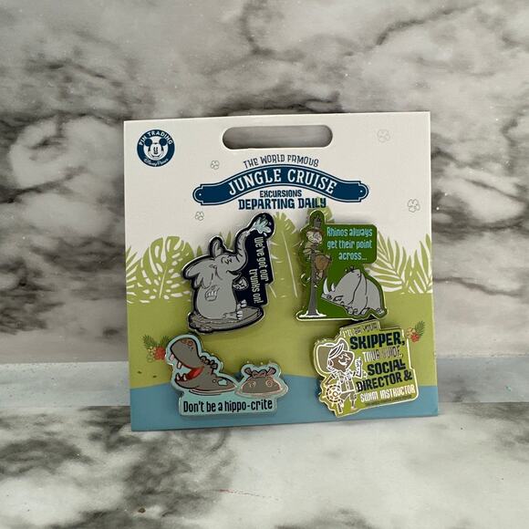 Jungle Cruise Disney Pins - Picture 1 of 2